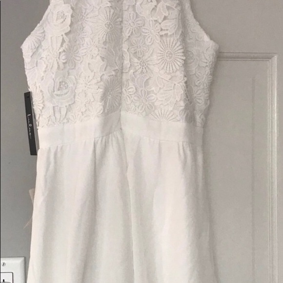 NWT White lulus dress!! Perfect for graduation! - Picture 6 of 6